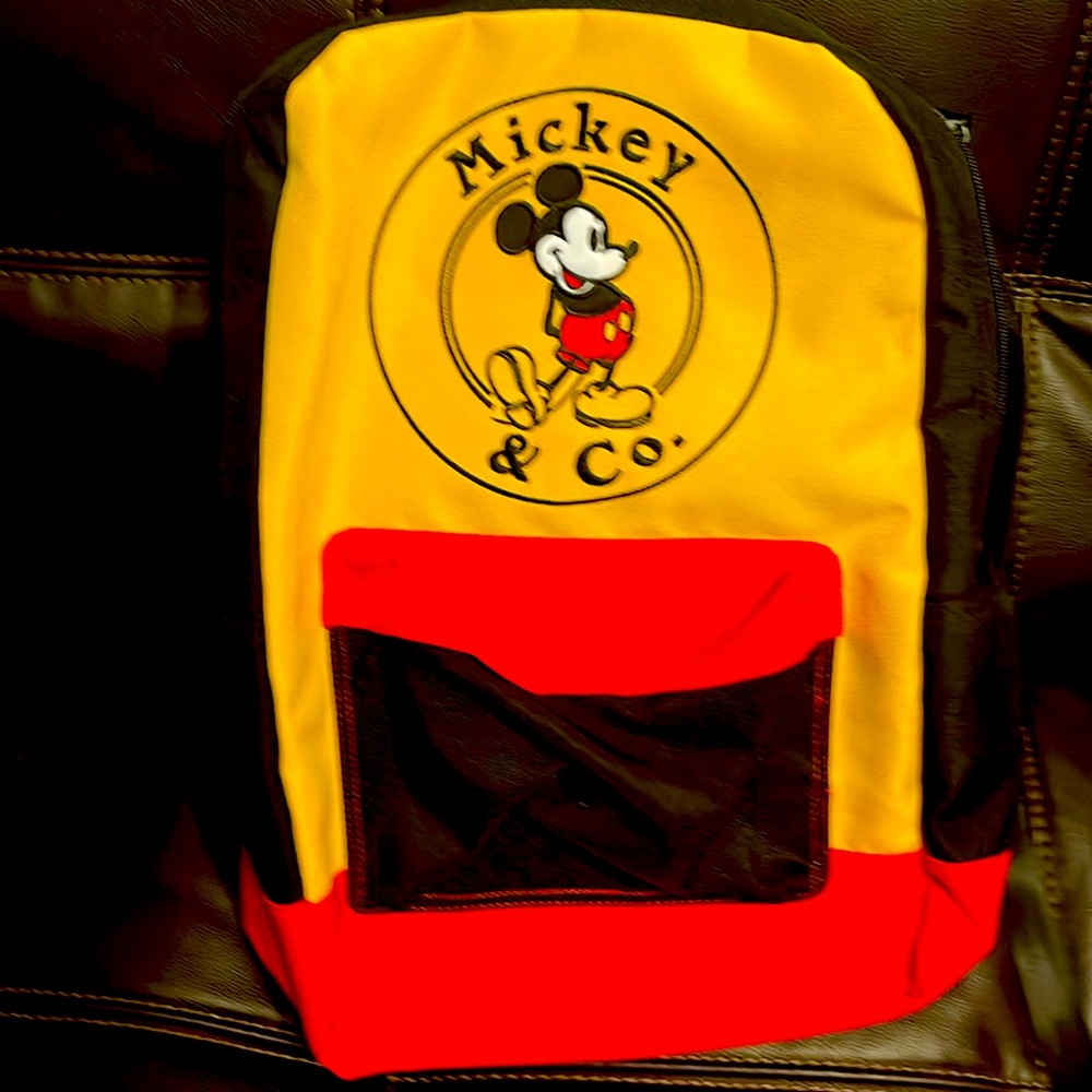 Disney Unisex Micky Mouse Back Pack NWT